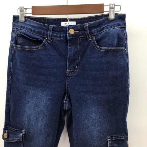 BLEU Woman Cargo Skinny Jeans - Picture 3 of 6